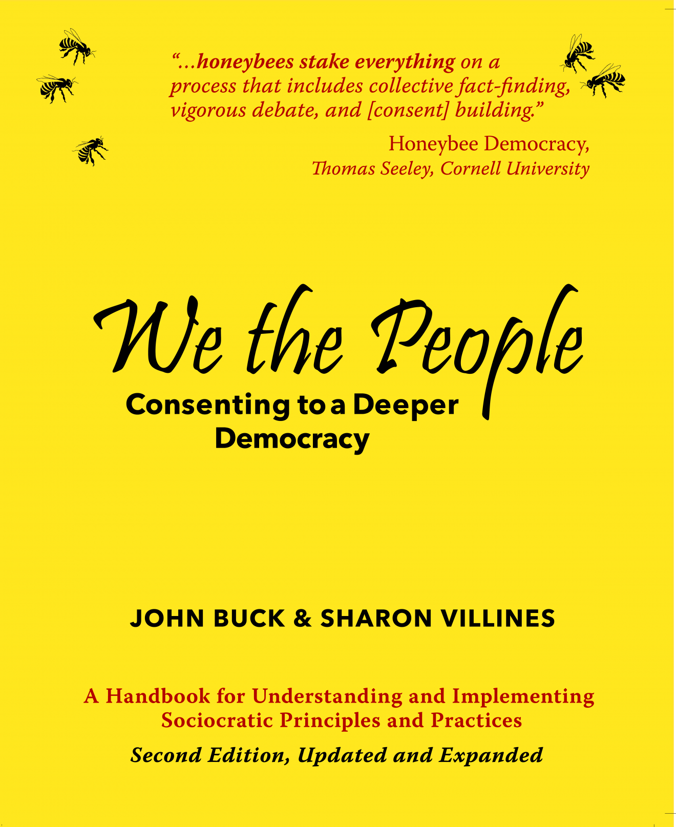 Front cover of the second edition of We the People